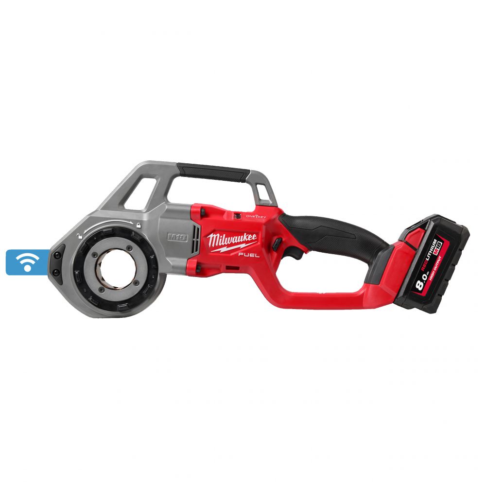 Milwaukee - 1¼ ? Akku-Gewindeschneidkluppe M18 FUEL ONE-KEY (M18 FPT114-802C) 